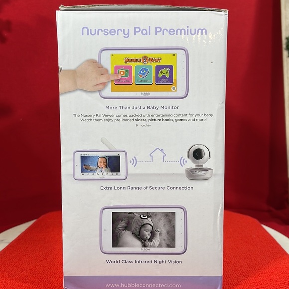 📡🖥️ NURSERY PAL PREMIUM 5” Smart HD Baby Monitor w/Touch Screen Viewer 🖥️📡 - Picture 5 of 8